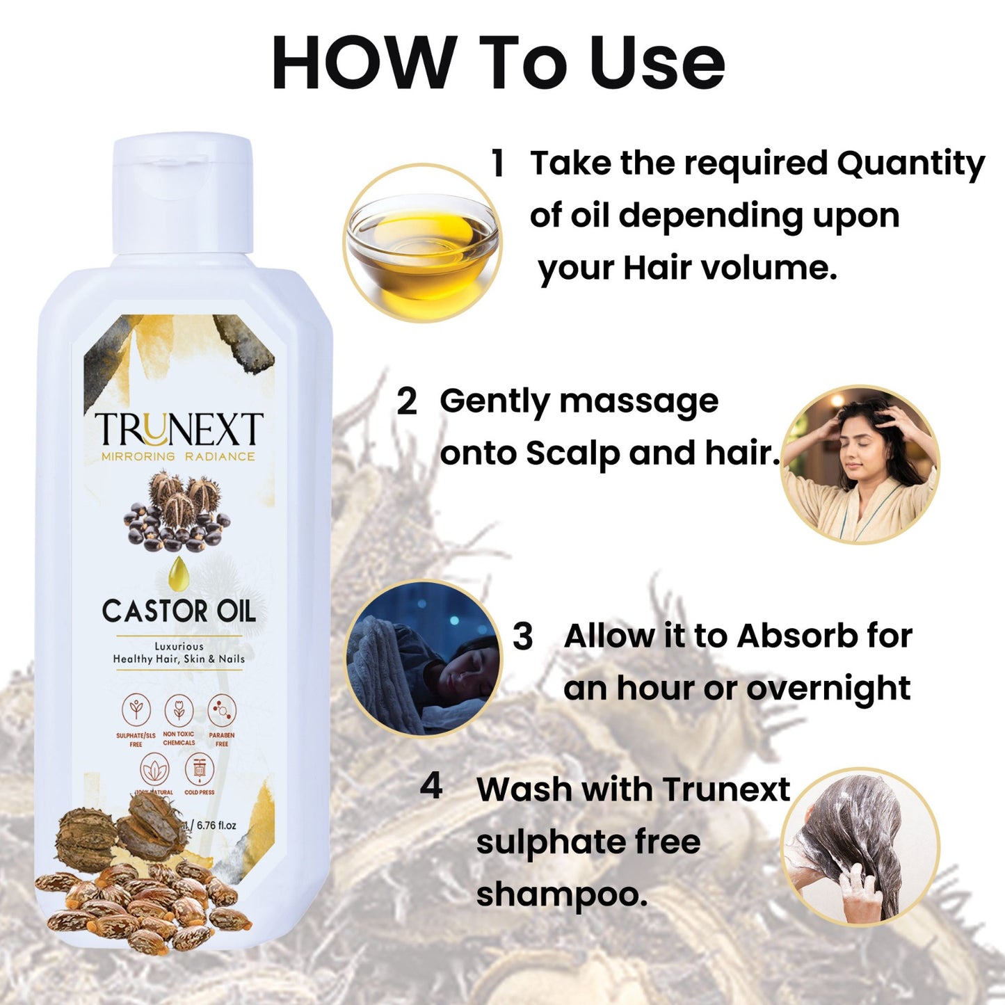 Castor Oil (200 ml)