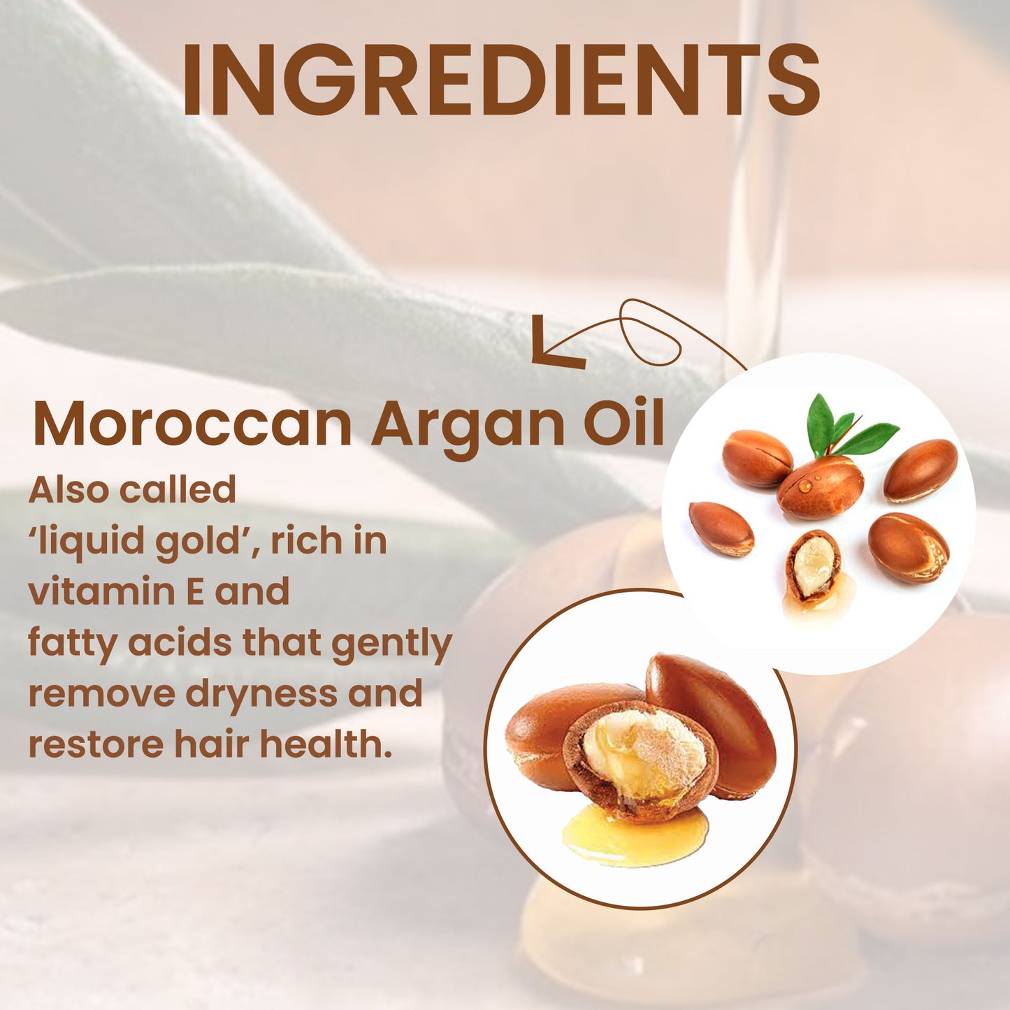 Moroccan Argan Conditioner (300ml) For Frizz Free Hair