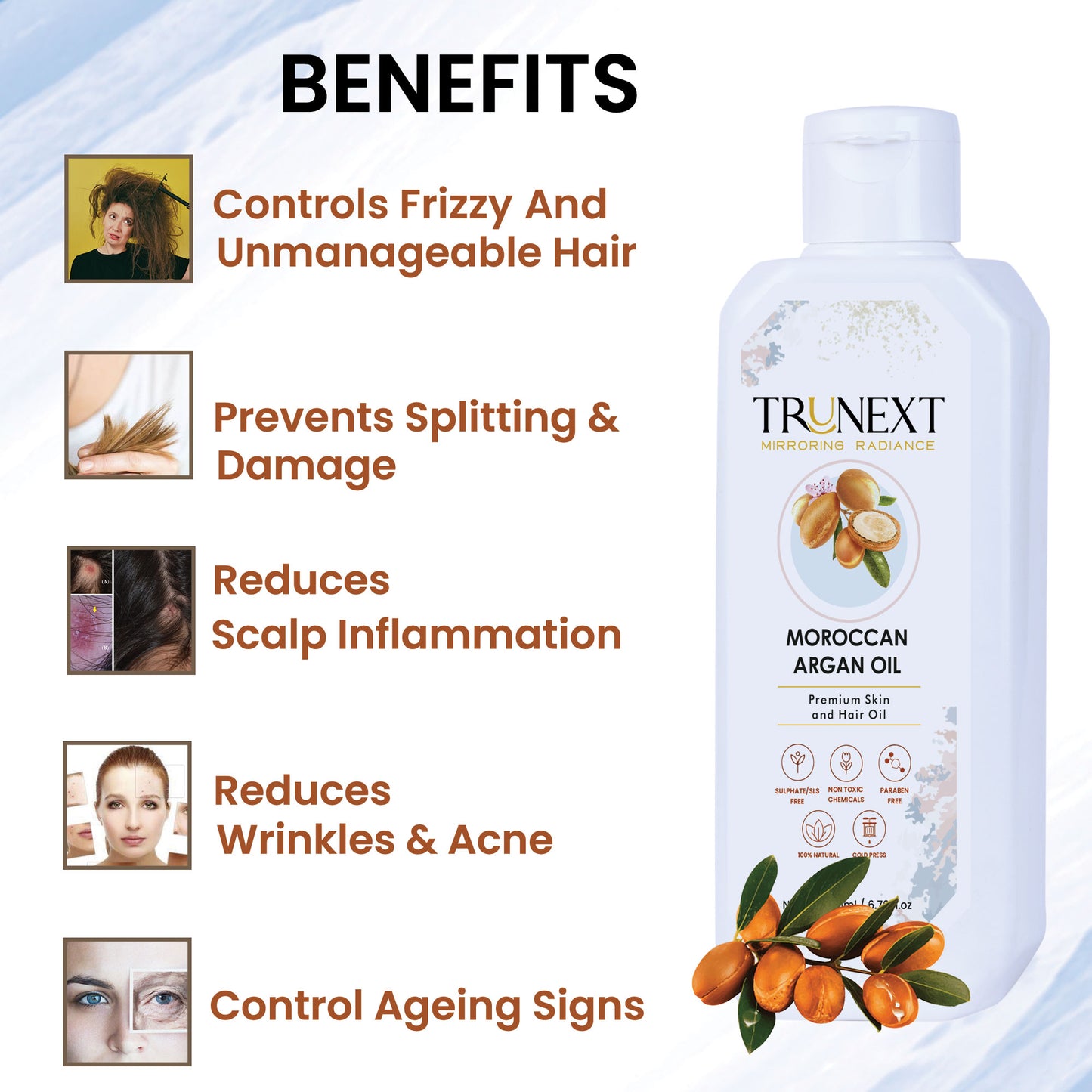 Moroccan Argan Hair Oil (200 ml)