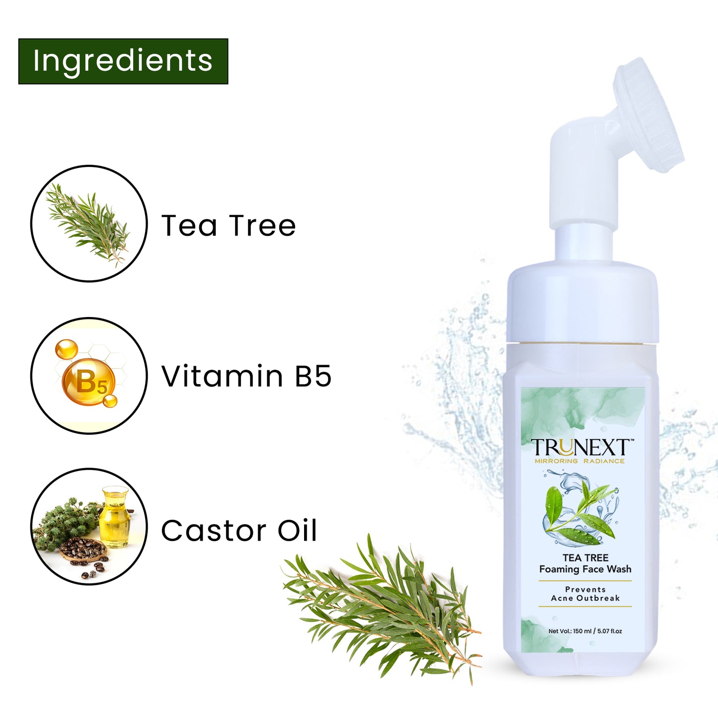 Tea Tree Foaming Face Wash (150 ml)