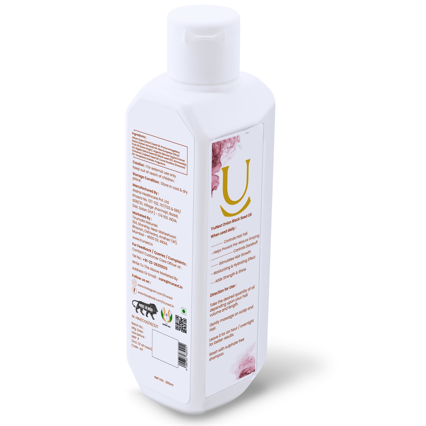 Onion Black Seed Oil (200 ml)