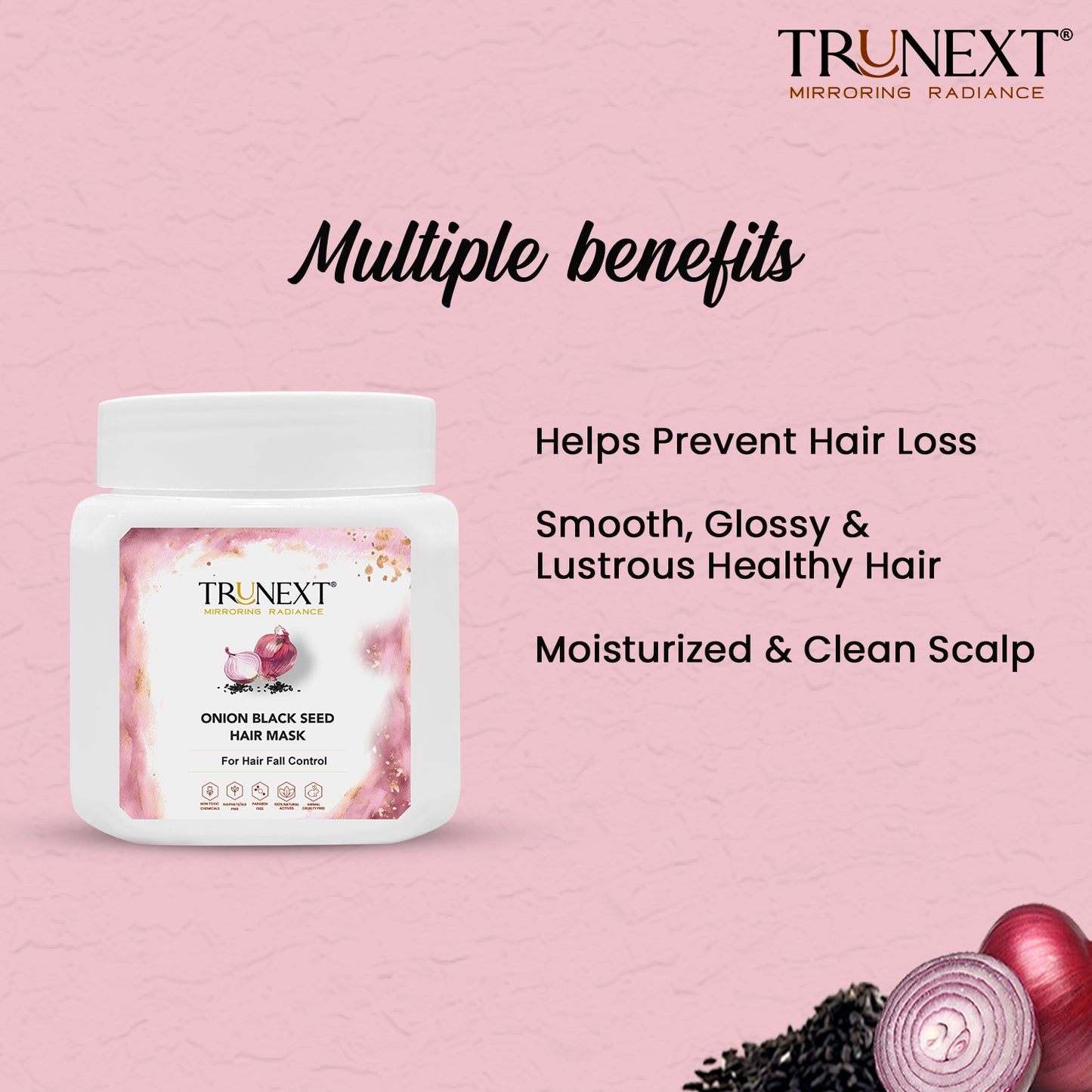 Onion Black Seed Hair Mask (200 ml)