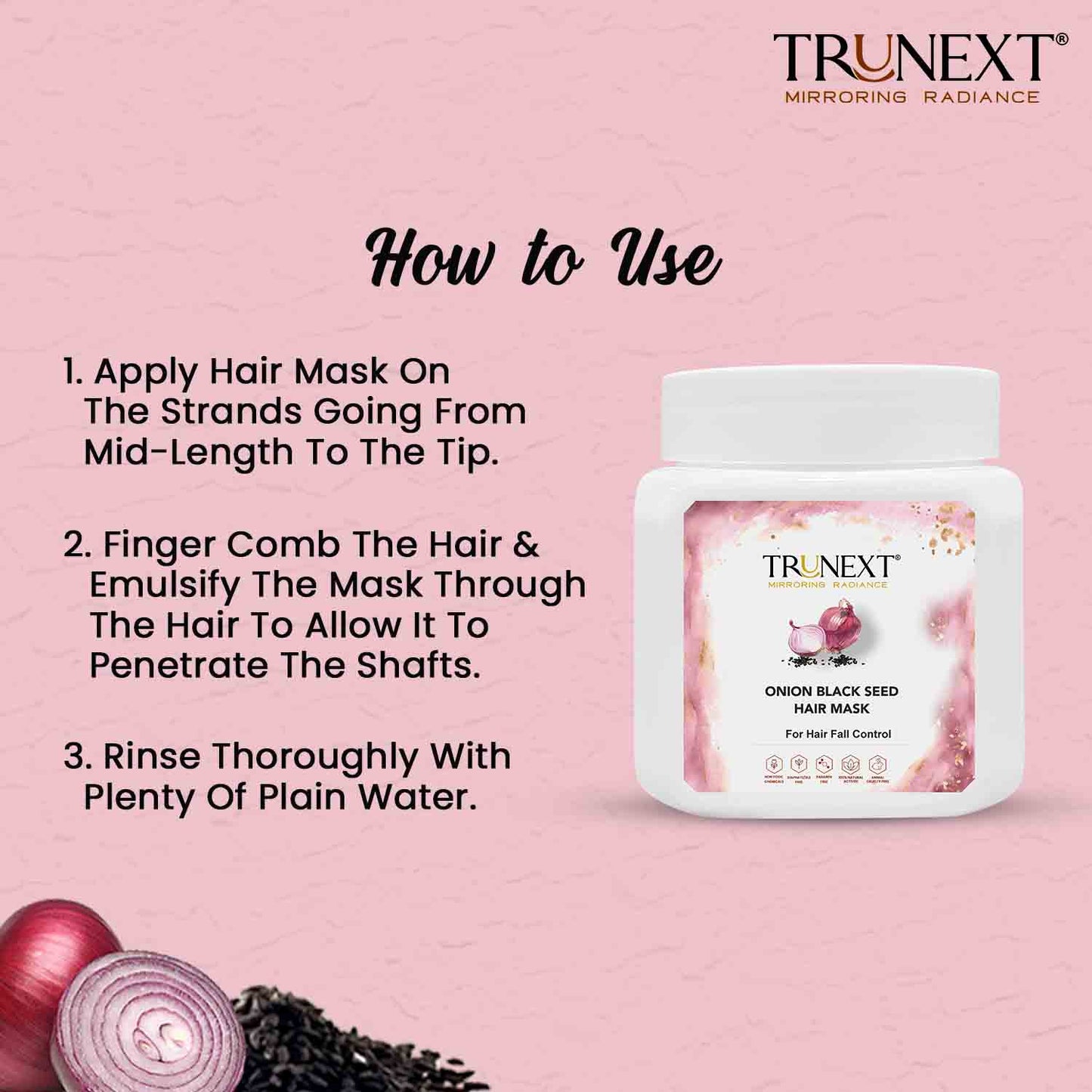 Onion Black Seed Hair Mask (200 ml)