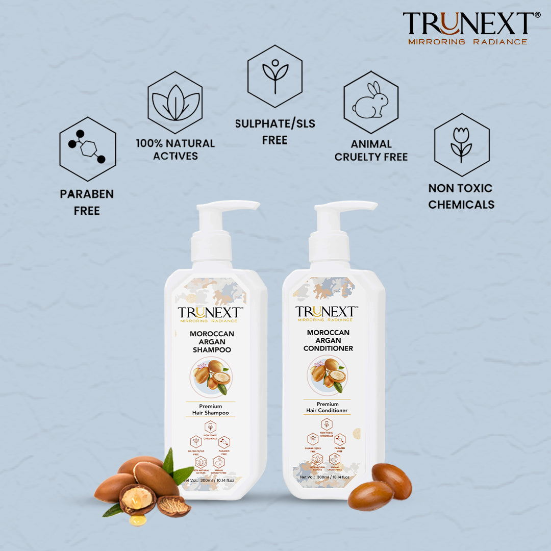 Good Hair Days Duo: Moroccan Argan Shampoo and Conditioner