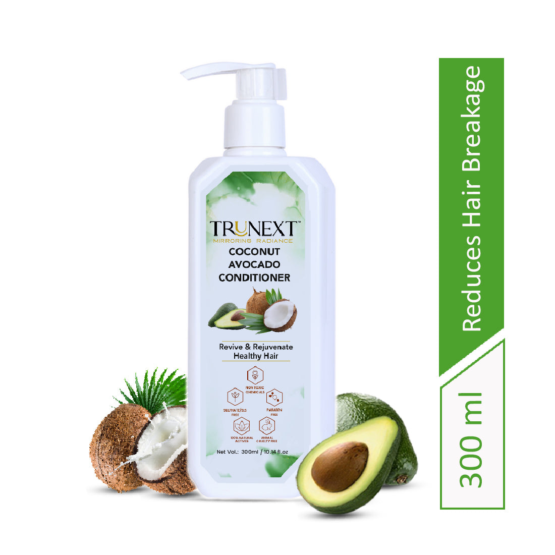 Coconut Avocado Conditioner (300 ml) For Prevents Dandruff