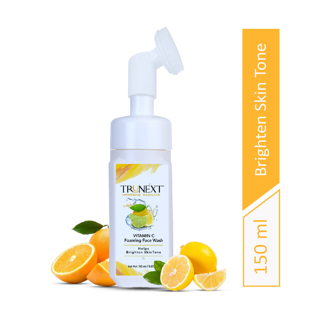 Vitamin C Foaming Face Wash (150 ml) For Brightens skin