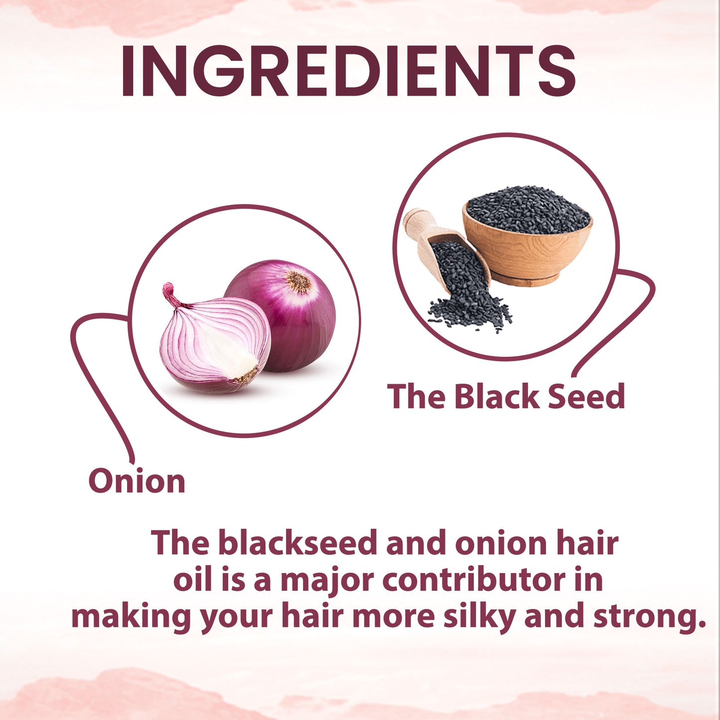 Onion Black Seed Oil (200 ml) for Hairfall Control