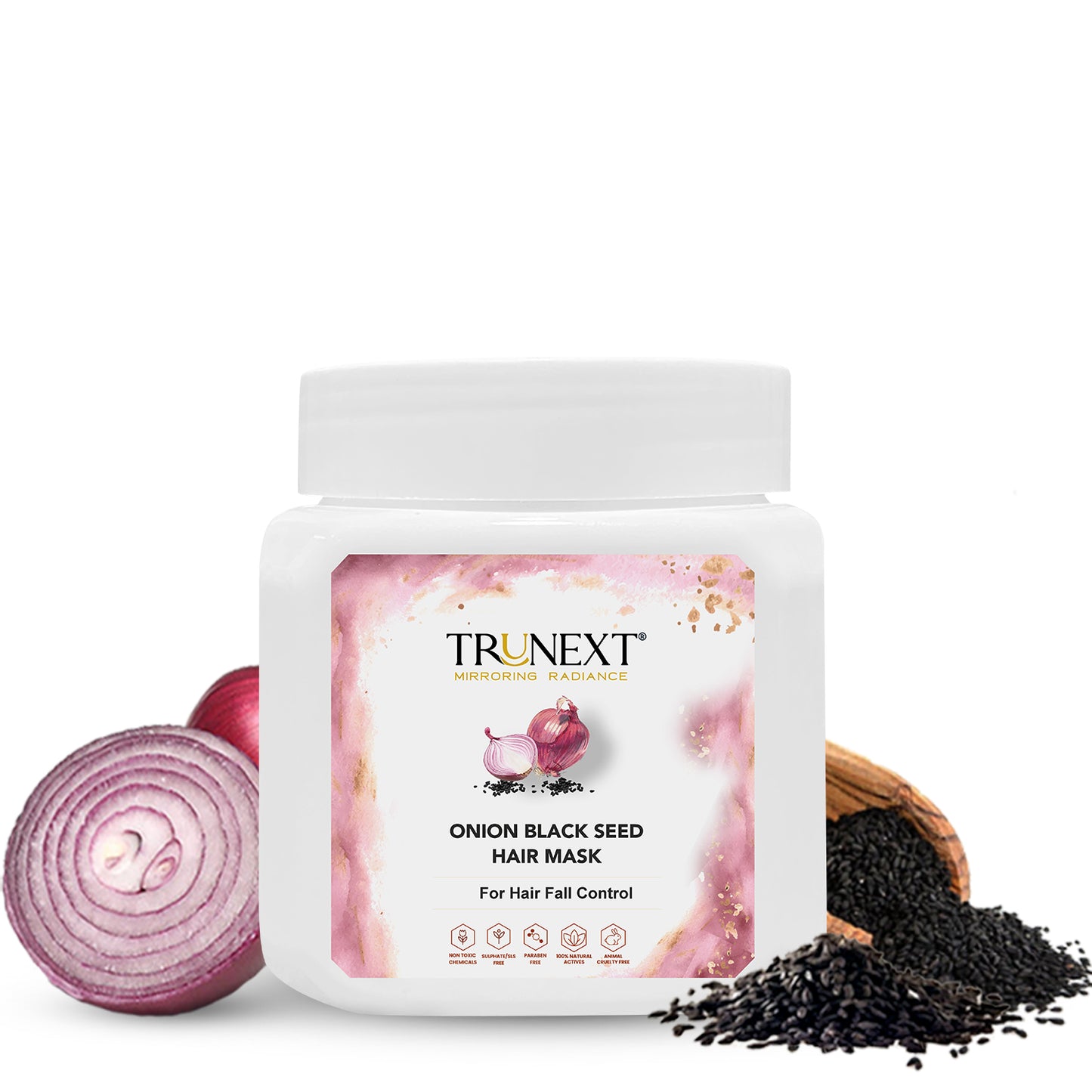 Onion Black Seed Hair Mask (200 ml) For Prevents Hair Loss
